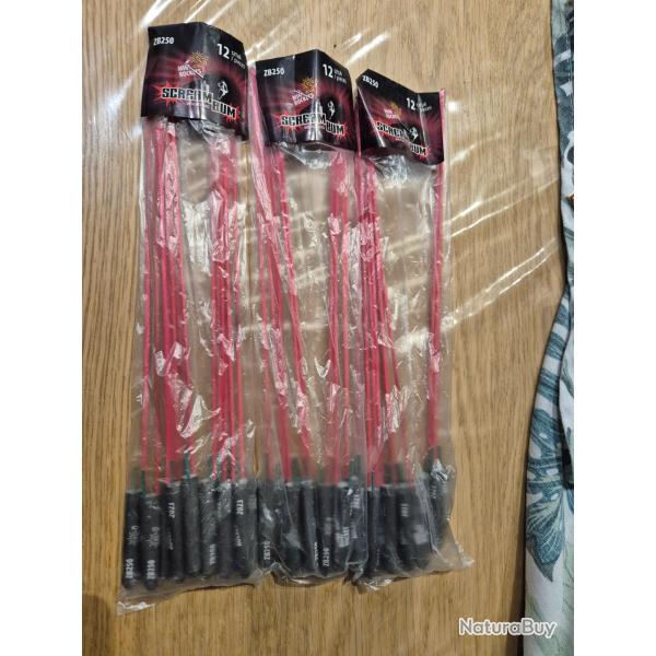 Lot de 3 x 12 Fus�e Polonaise Zb250 Scream Bum Neuf 36 fus�es