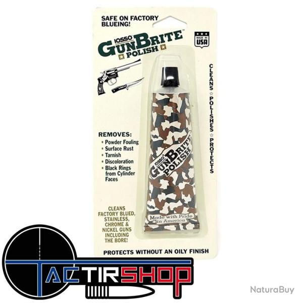 Pate de nettoyage des armes Iosso Gun Brite