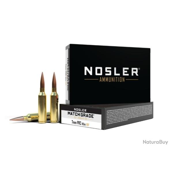 boite 20 cartouches Nosler RDF cal 7 PRC 185 grains 51295
