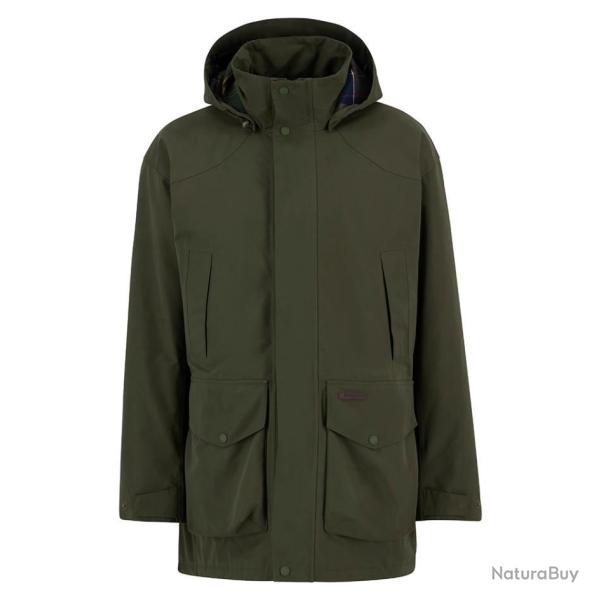 Veste Barbour Farlam Waterproof colori olive