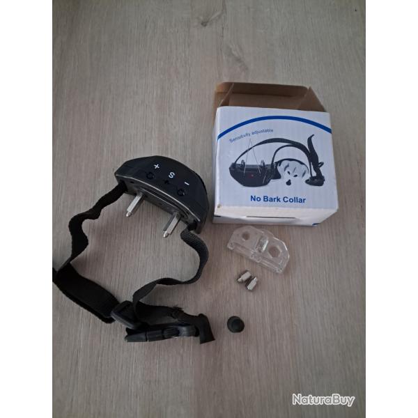 Collier Anti-Aboiement pour Chien - Pile