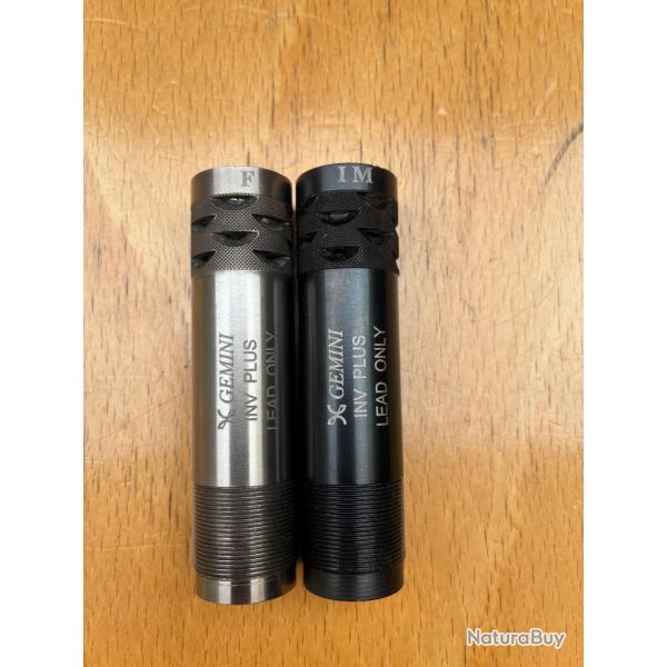 Chokes gemini invector + 3/4 et FULL