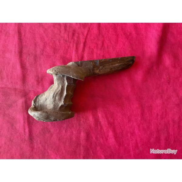 Crosse de pistolet en bois, pas de prix de r�serve