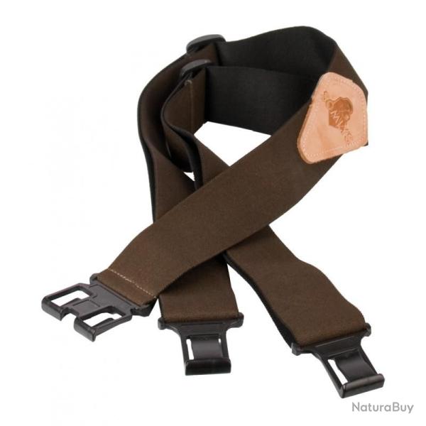 Bretelles marron Somlys