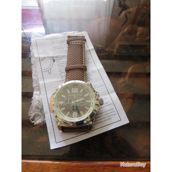 MONTRE  VUILLEMEN REGNER Modle  ATLAS FORMEN WATCH neuf+ une montre de femme neuf