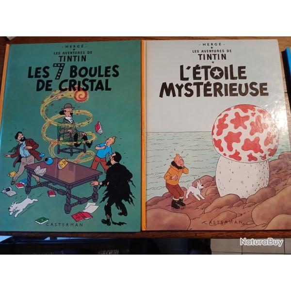 4 albums tintin