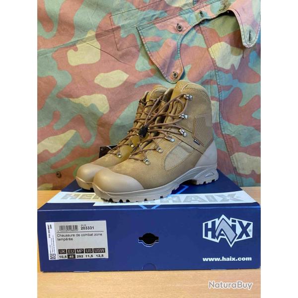 Nouvelle Haix Chaussure de combat zone temp�r�e coyote