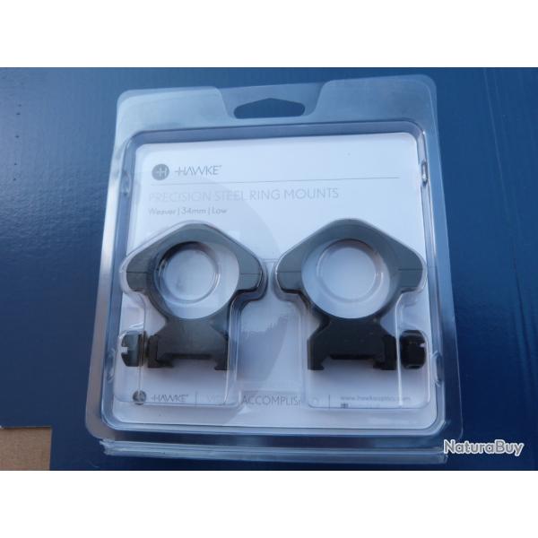 Collier montage fixe Hawke d 34