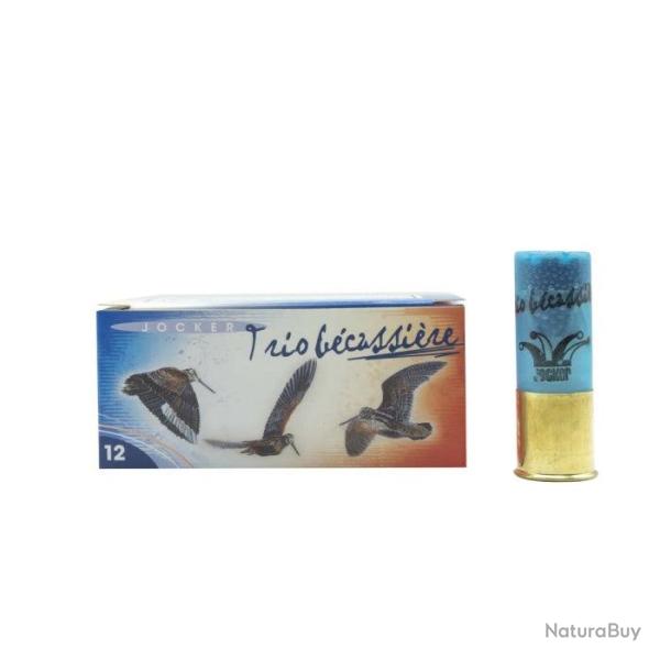 Boite de 10 Cartouches Jocker Trio Becassi�re 36 BP - Cal. 12/70/25 - 6/8/10 / Par 1