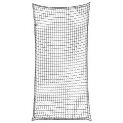 Filet pour remorque avec corde &eacute;lastique noir 4x2 m PP