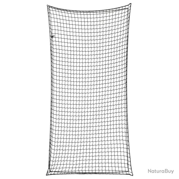 Filet pour remorque avec corde �lastique noir 4x2 m PP