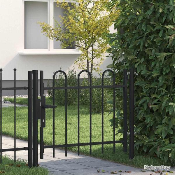 Portail simple avec haut arrondi 100 x 75 cm