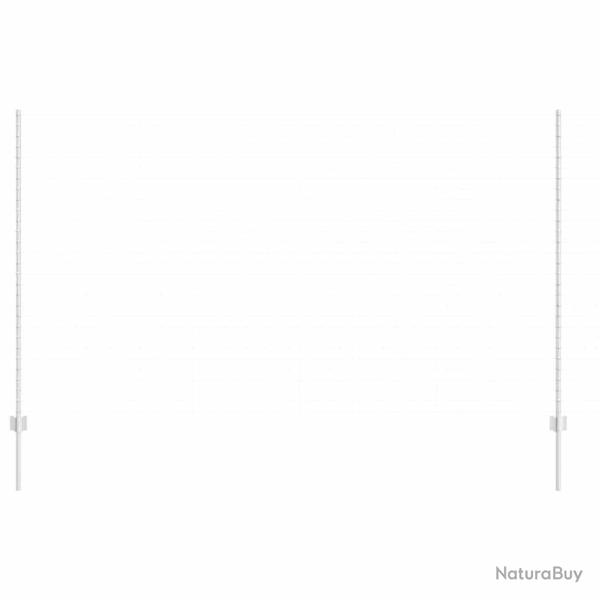 Poteaux de cl�ture - 10 pi�ces de U-Channel de 160 cm en acier galvanis�.
