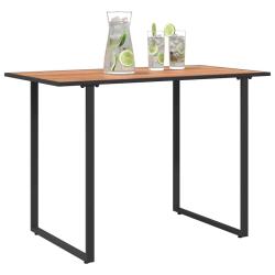 Table de Jardin Marron 100 x 55 x 70 cm bois