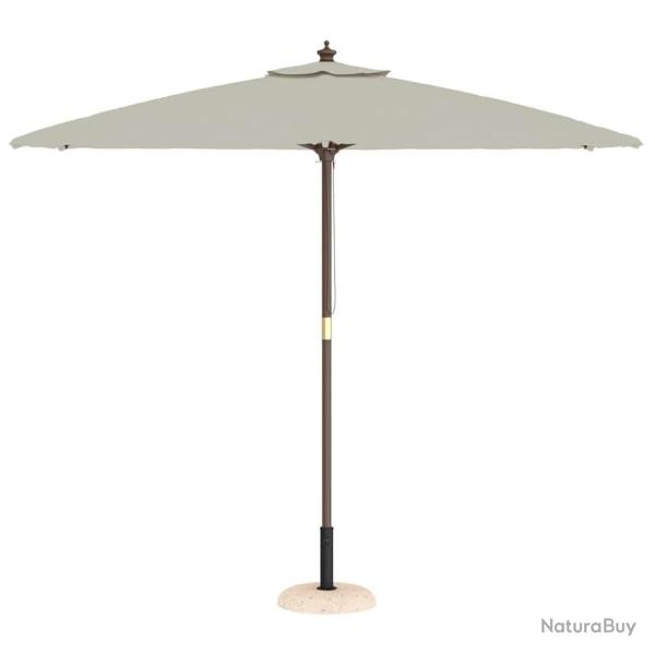 Base de parasol pour poteaux de 37/42/52/58mm en bton jaune de 20 kg
