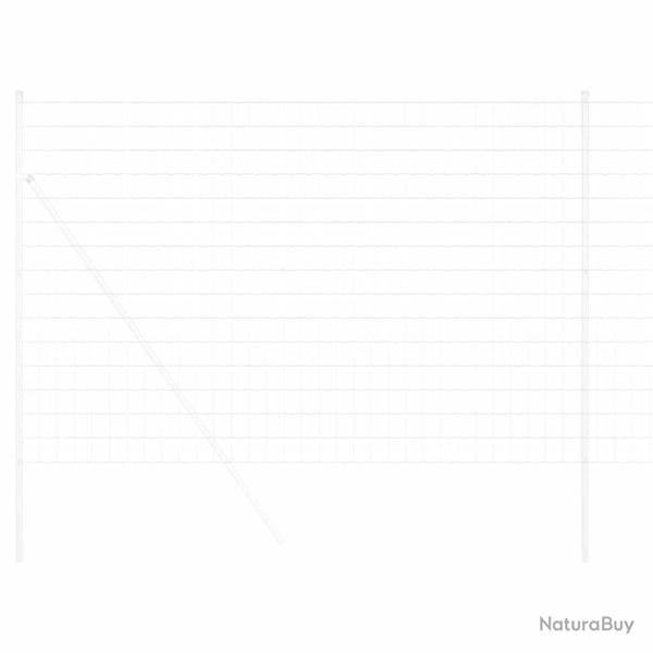 Cl�ture Euro 1.5x10 m en acier galvanis�