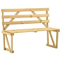 Banc de jardin 120 cm Bois de pin impr&eacute;gn&eacute;