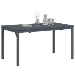 Table de patio Anthracite 180 x 80 x 74 cm