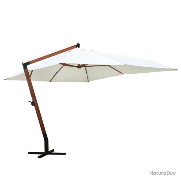 Parasol 300 x 400 cm Blanc