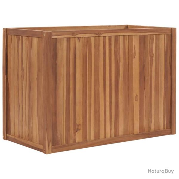 Lit sur�lev� 100x50x70 cm Bois de teck solide