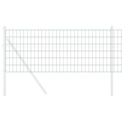 Cl&ocirc;ture Euro Vert 0,4 x 25 m Fer rev&ecirc;tu de PVC