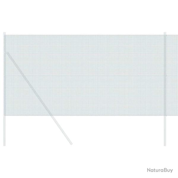 Cl�ture en fil soud� Verte 1,2 x 10 m en acier