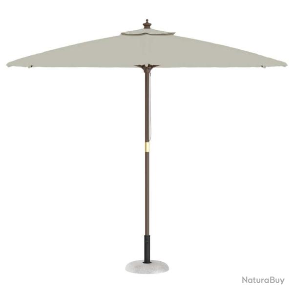 Base de parasol pour poteaux de 37/42/52/58 mm en b�ton gris clair de 20 kg