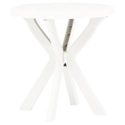 Table de bistro Blanc &Oslash;70 cm Plastique