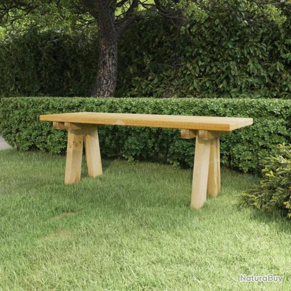 Banc de jardin 110 cm bois de pin massif imprgn