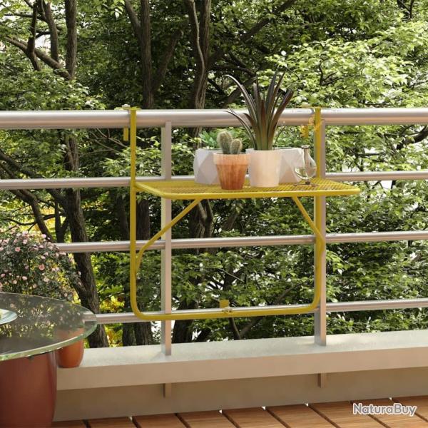 Table de balcon Dor 60x40 cm Acier