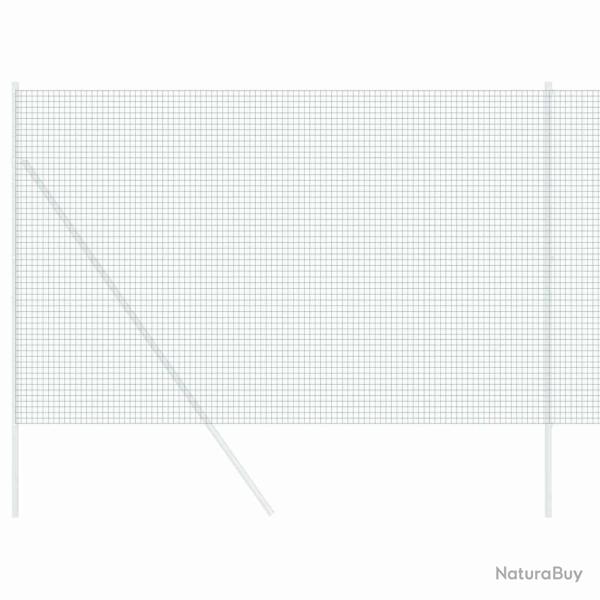 Cl�ture en fil soud� verte 1,6 x 10 m en acier