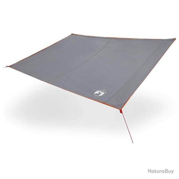 Tarp r�sistant � l'eau Gris et orange 350 x 240 cm