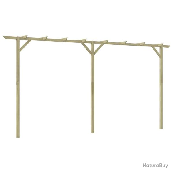 Pergola de jardin 410 x 40 x 203 cm Bois