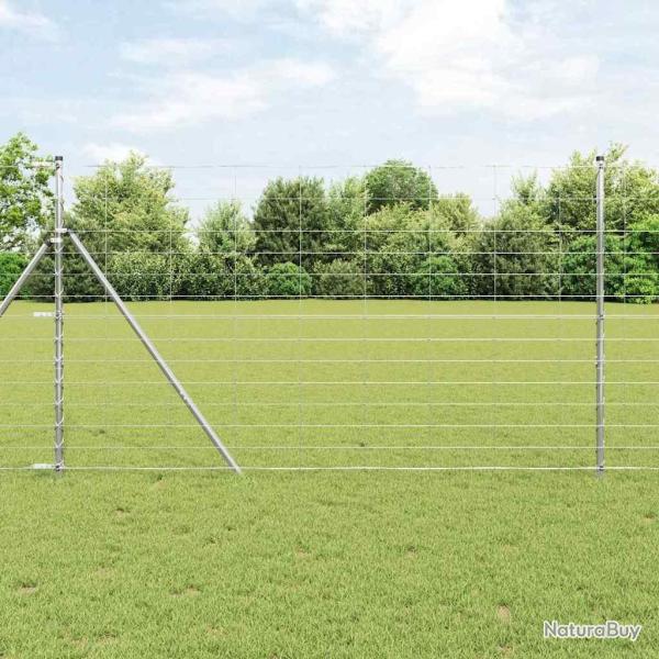 Cl�ture de champ 1,4 x 50 m en acier galvanis�