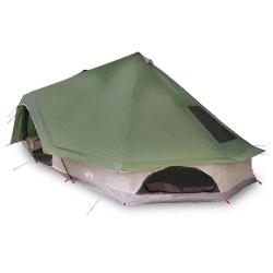 Tente familiale Tipi verte 10 personnes imperm&eacute;able
