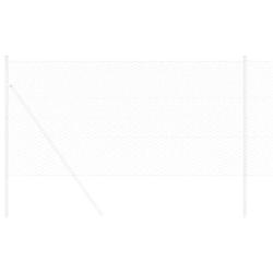 Clôture Hexagonale Grise Argent 0.8 x 25 m Acier galvanisé