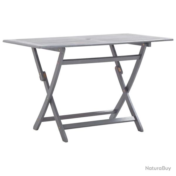 Table de jardin pliable 120x70x75 cm Bois d'acacia massif