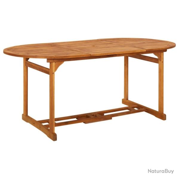 Table � d�ner de jardin 180x90x75 cm Bois d'acacia solide