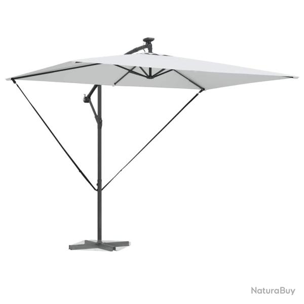 Parasol banane  mt dport Couleur sable 294 x 200 x 254 cm