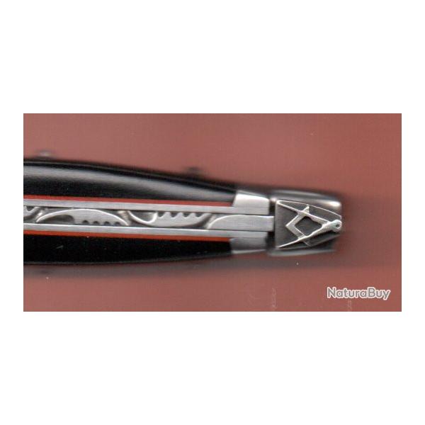 FRANC MACON Laguiole orn� cristaux SWAROVSKI GRATUIT couteau plus fabriqu�