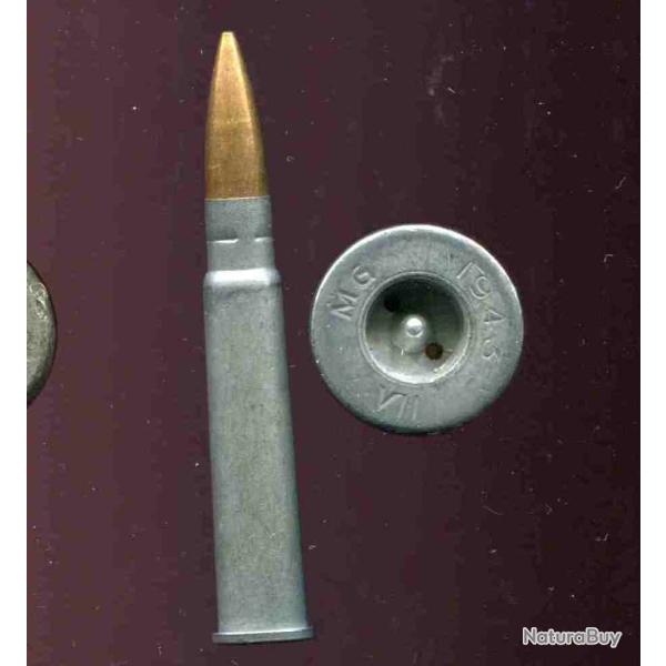.303 British Dummy - Autralie 1943  - RARE - marquage : MG 1943 VII