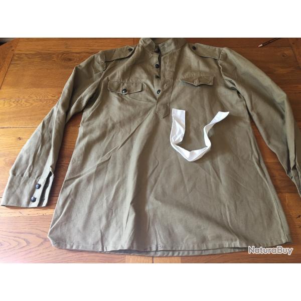 chemise tunique gimnastiorka urss modele 43 , stock ann�es 60 (2)