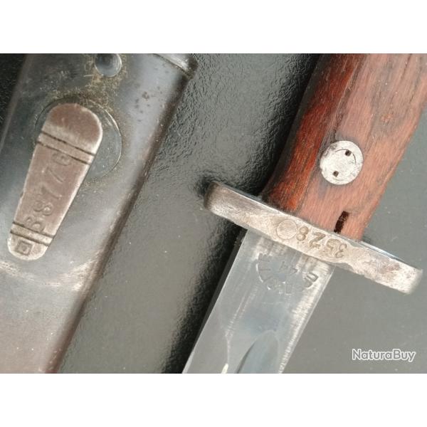 Ba�onnette mauser Yougoslave Preduzece 44