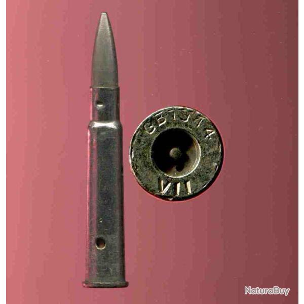 .303 British Dril Mk WII 39-45 - inerte d'instruction - marquage : GB 1944  VII