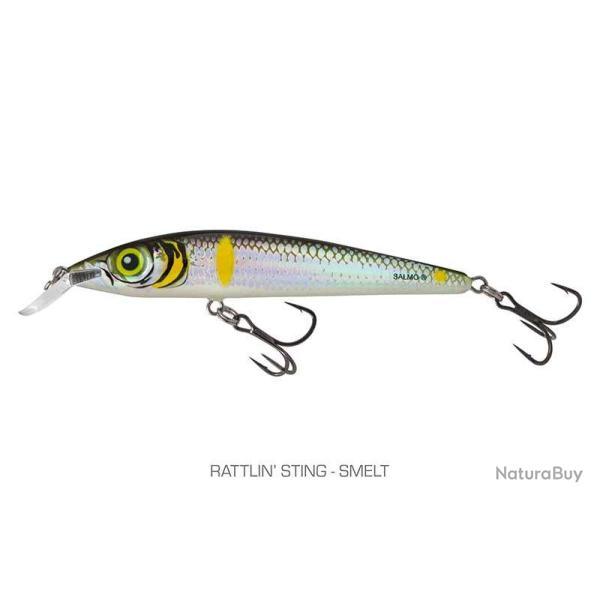 Poisson Nageur Salmo Rattlin' Sting Suspending 9cm 9cm 11g Smelt