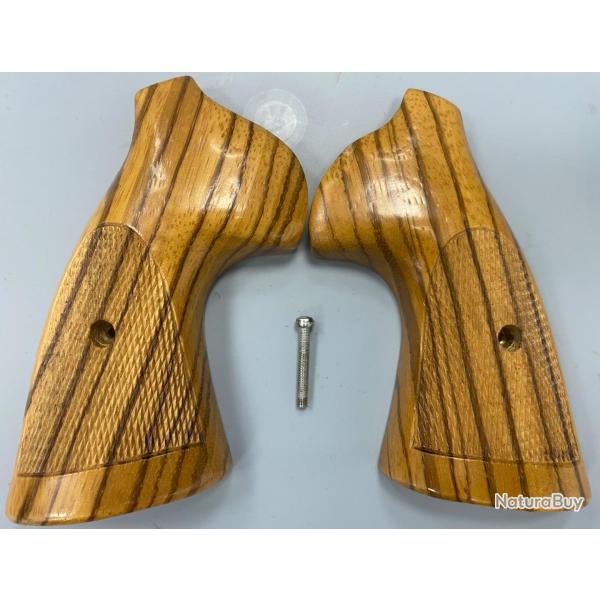 Vintage et rare : Plaquette JAY SCOTT pour SMITH&WESSON  carcasse K square butt.