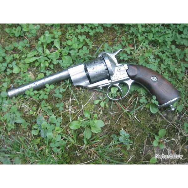 revolver Lefaucheux 1854, 12 mm a broche