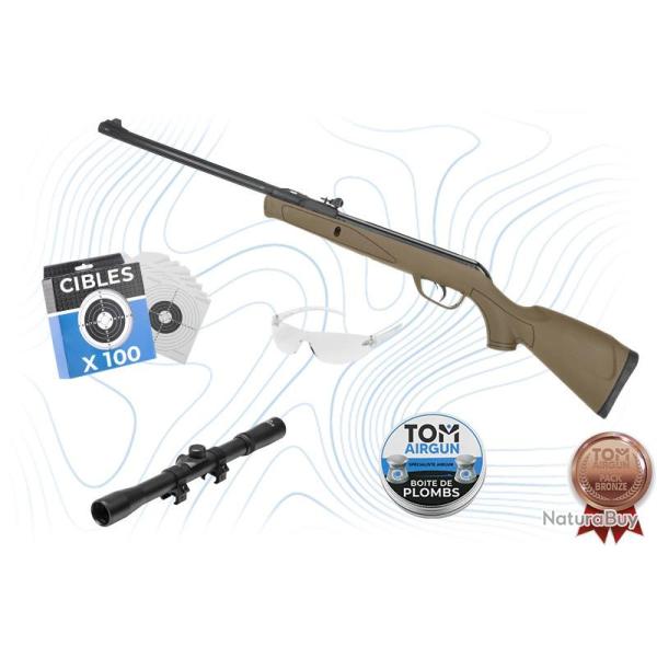 Pack Bronze Carabine Delta Kakie 4.5mm 7.5 joules Gamo