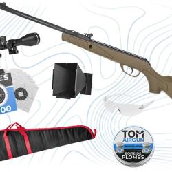 Pack Or Carabine Delta Kakie 4.5mm 7.5 joules Gamo