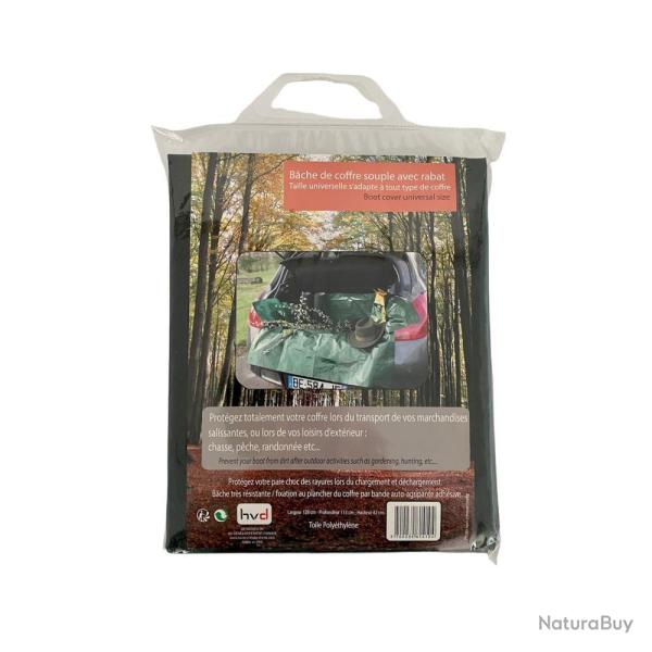 BACHE DE COFFRE SOUPLE AVEC RABAT - HV DVPT